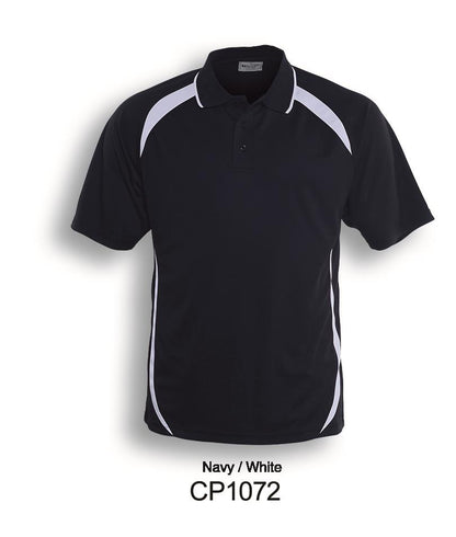 Bocini Contrast Contour Polo-(CP1072)