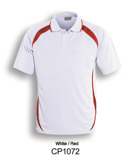 Bocini Contrast Contour Polo-(CP1072)