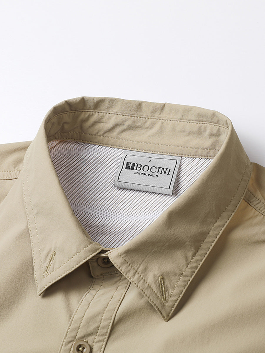 Bocini  Long Sleeve Outdoor Shirt-(CS2417)