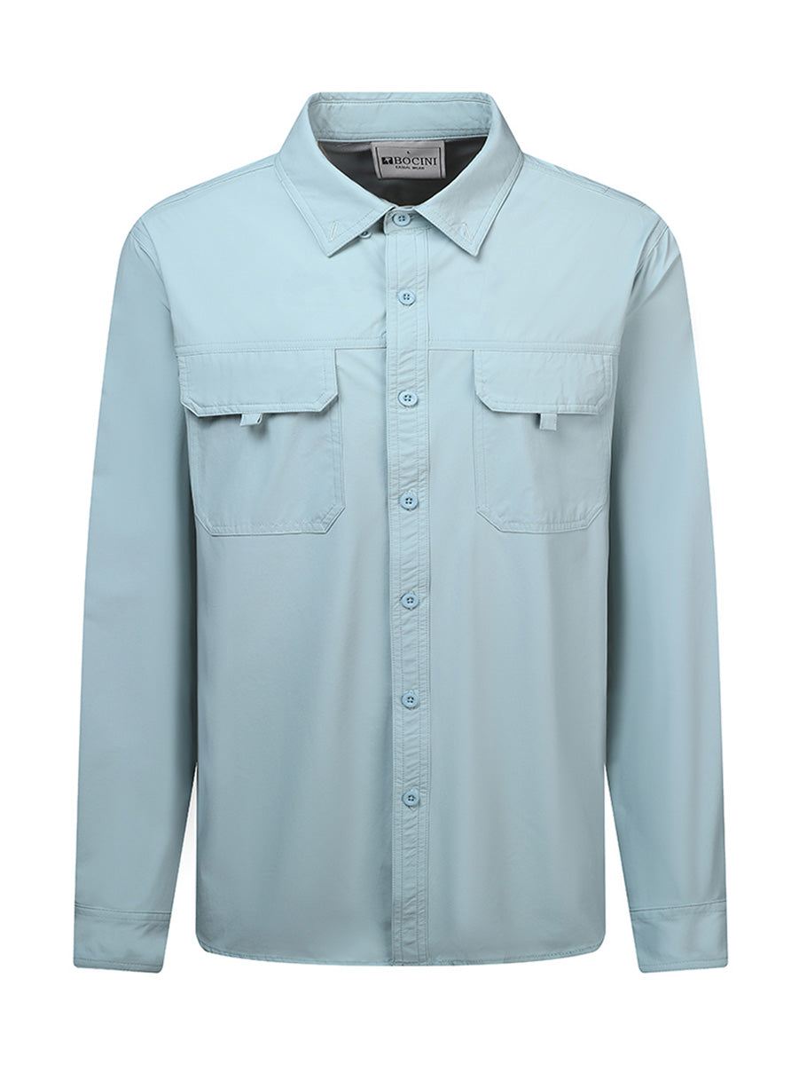 Bocini  Long Sleeve Outdoor Shirt-(CS2417)