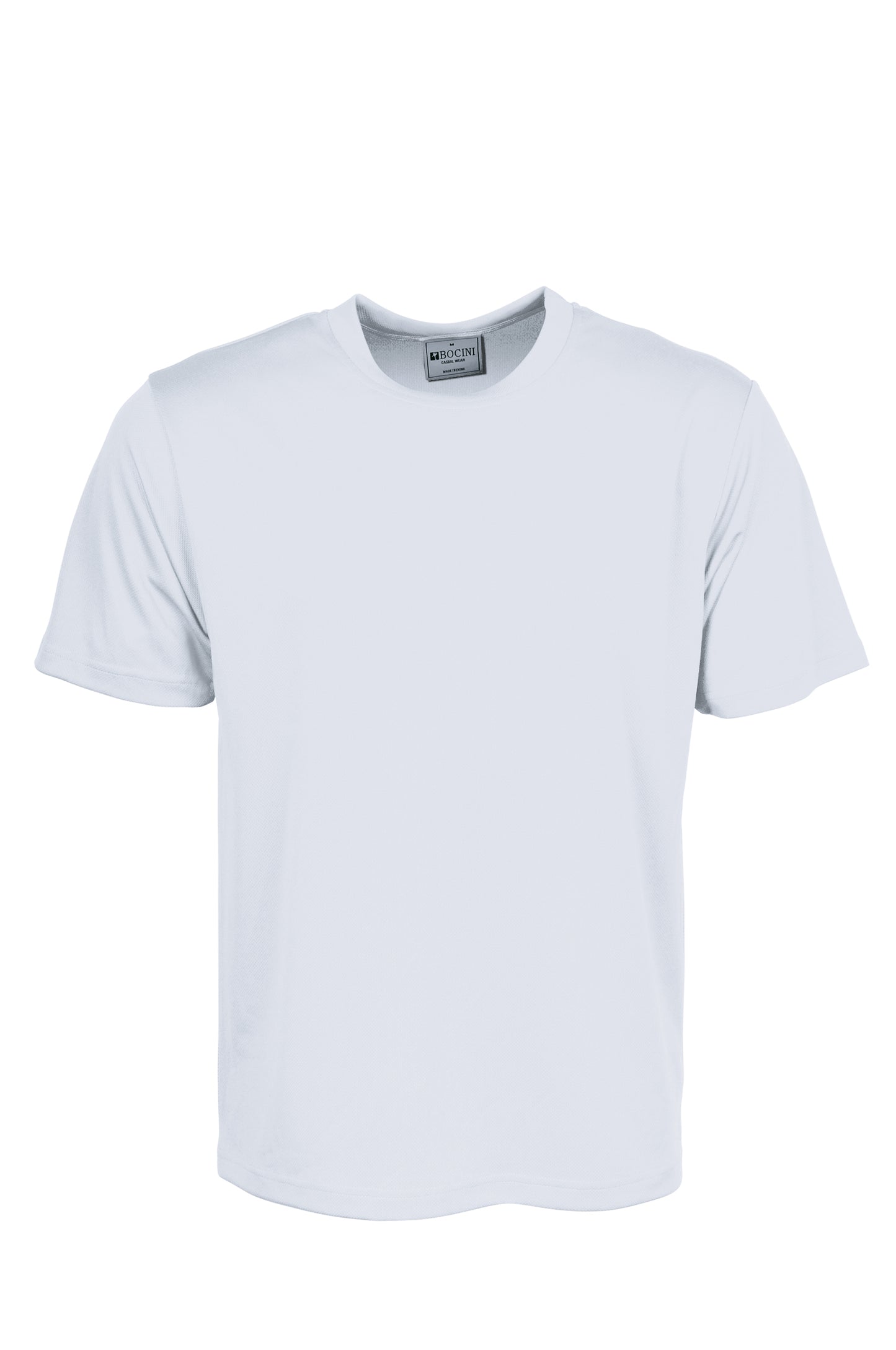 Bocini Adults Plain Breezeway Micromesh Tee Shirt 2nd Colour -(CT1207)