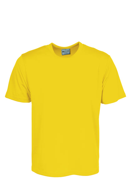 Bocini Adults Plain Breezeway Micromesh Tee Shirt-(CT1207)