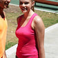 Bocini Ladies Brushed Action Back Singlet-(CT1412)