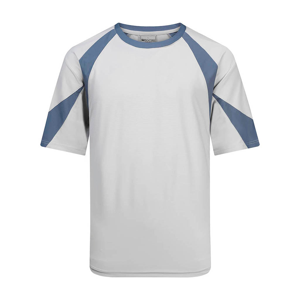 Bocini Three Tone Contrast Sports Tee-(CT2415)