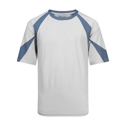 Bocini Three Tone Contrast Sports Tee-(CT2415)