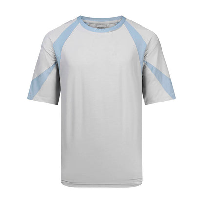 Bocini Three Tone Contrast Sports Tee-(CT2415)
