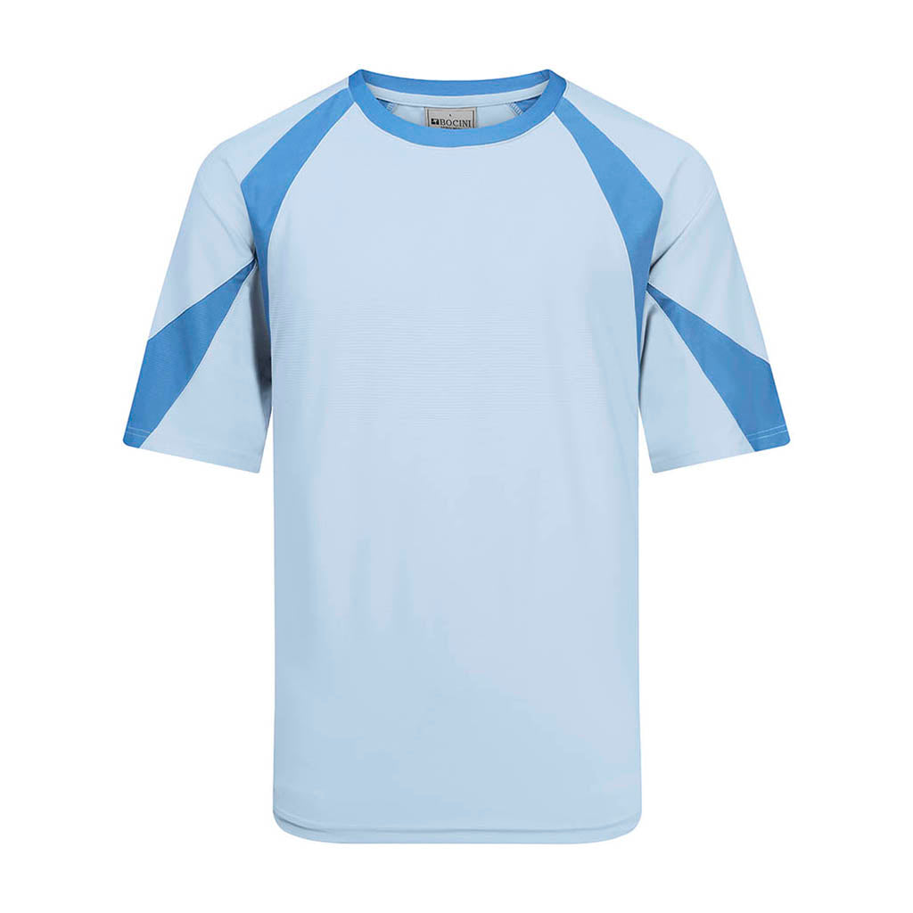Bocini Three Tone Contrast Sports Tee-(CT2415)
