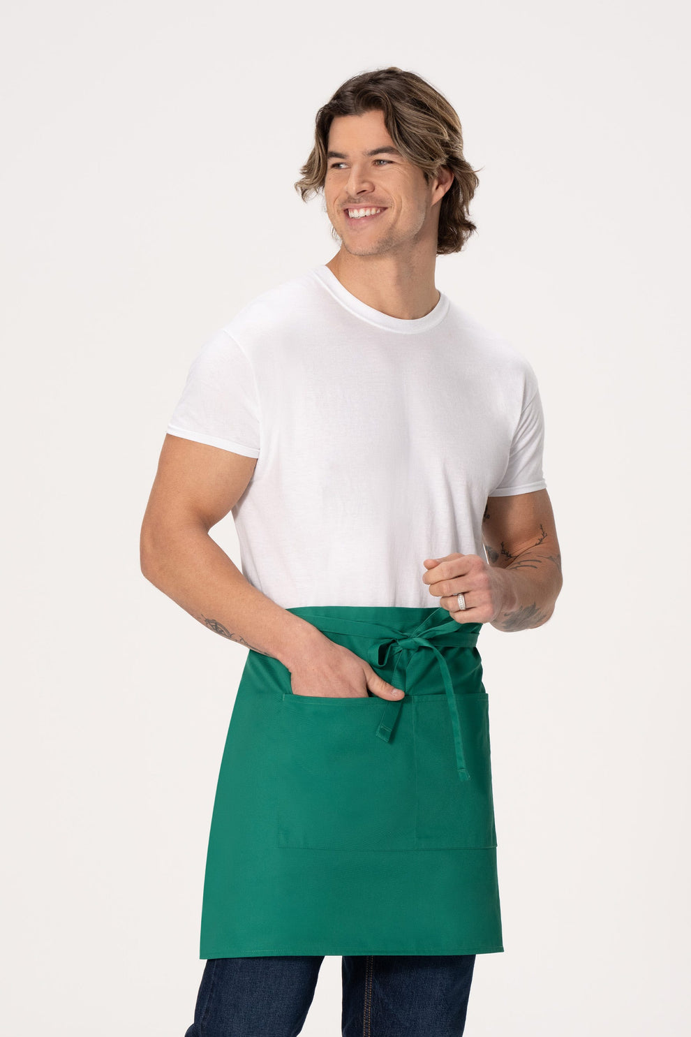 Chef Works Half Bistro Apron (F28)