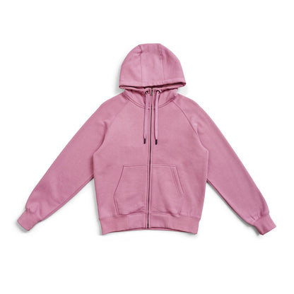 Ramo Ladies/Junior' Cotton Care Kangaroo Pocket Zipper Hoodie (F370UN)