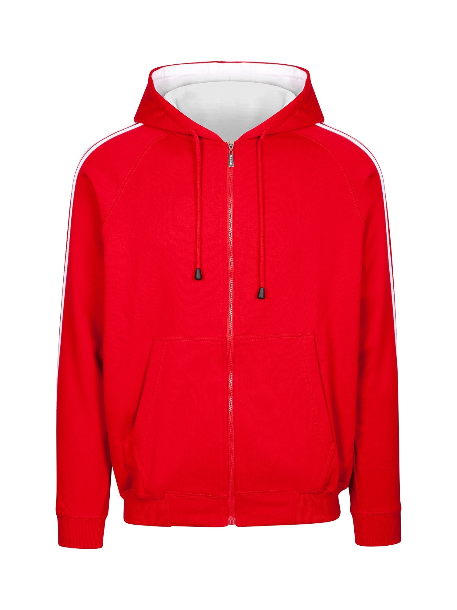 Ramo Mens Unbrushed Stripe Sleeve Hoodie  (F600HZ)