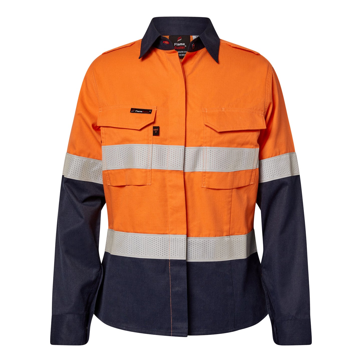 Flamebuster Ladies HRC2 Openfront Shirt-Ls (FSL016A)