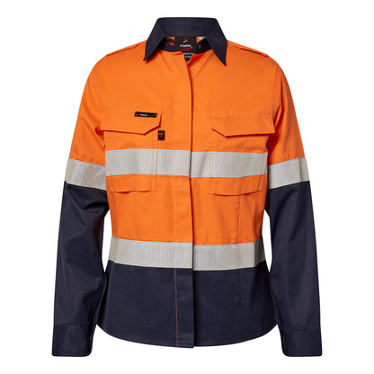 Flamebuster Ladies HRC2 Openfront Shirt-Ls (FSL016A)