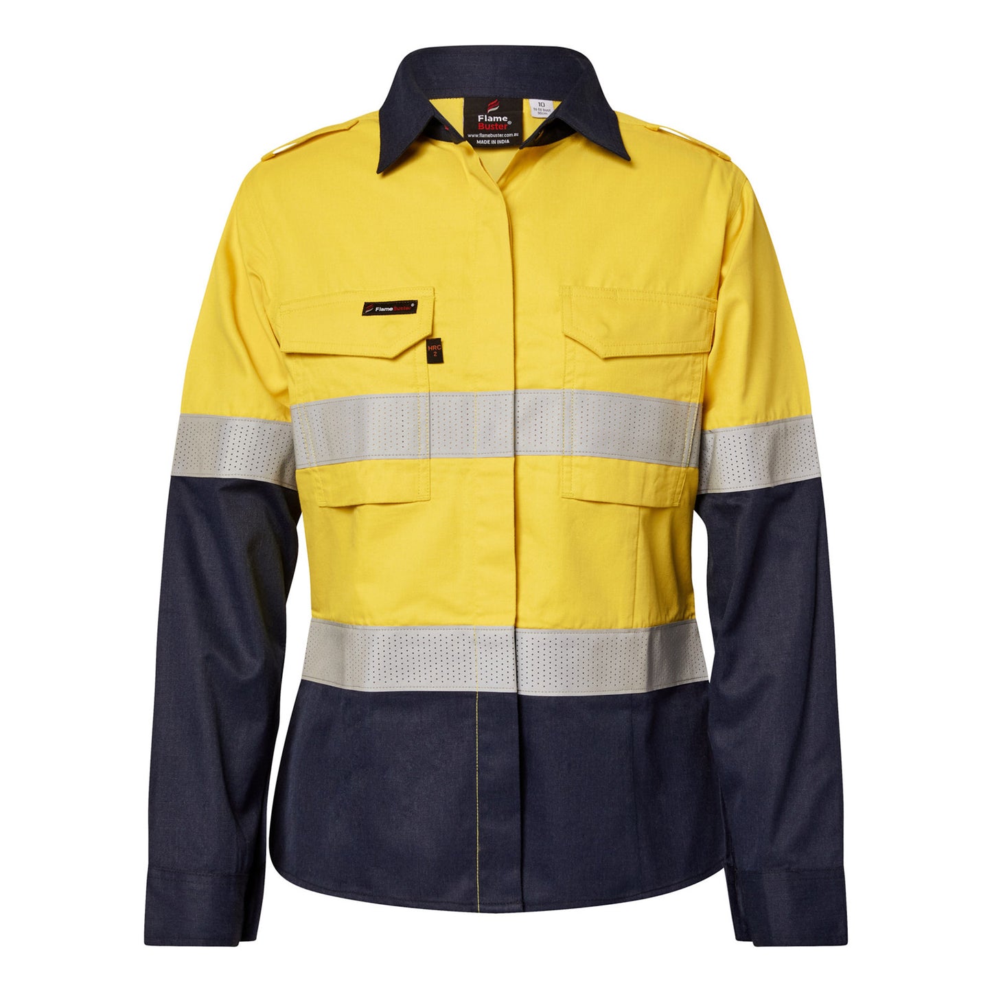 Flamebuster Ladies HRC2 Openfront Shirt-Ls (FSL016A)