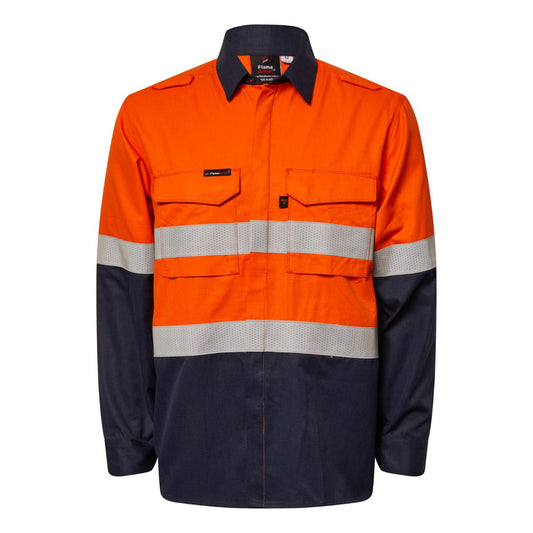 Flamebuster Mens HRC2 Open Frontshirt-Ls (FSV014A)