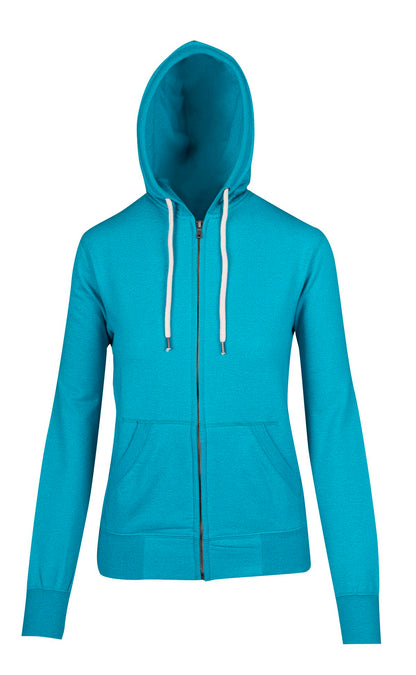 Ramo Ladies/Junior Greatness Heather Zip Hoodie (FZ75UN)