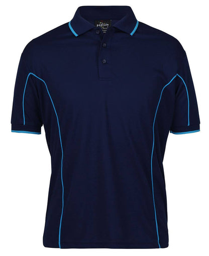 JBs Wear Adults  Short Sleeve Piping Polo  (7PIP)