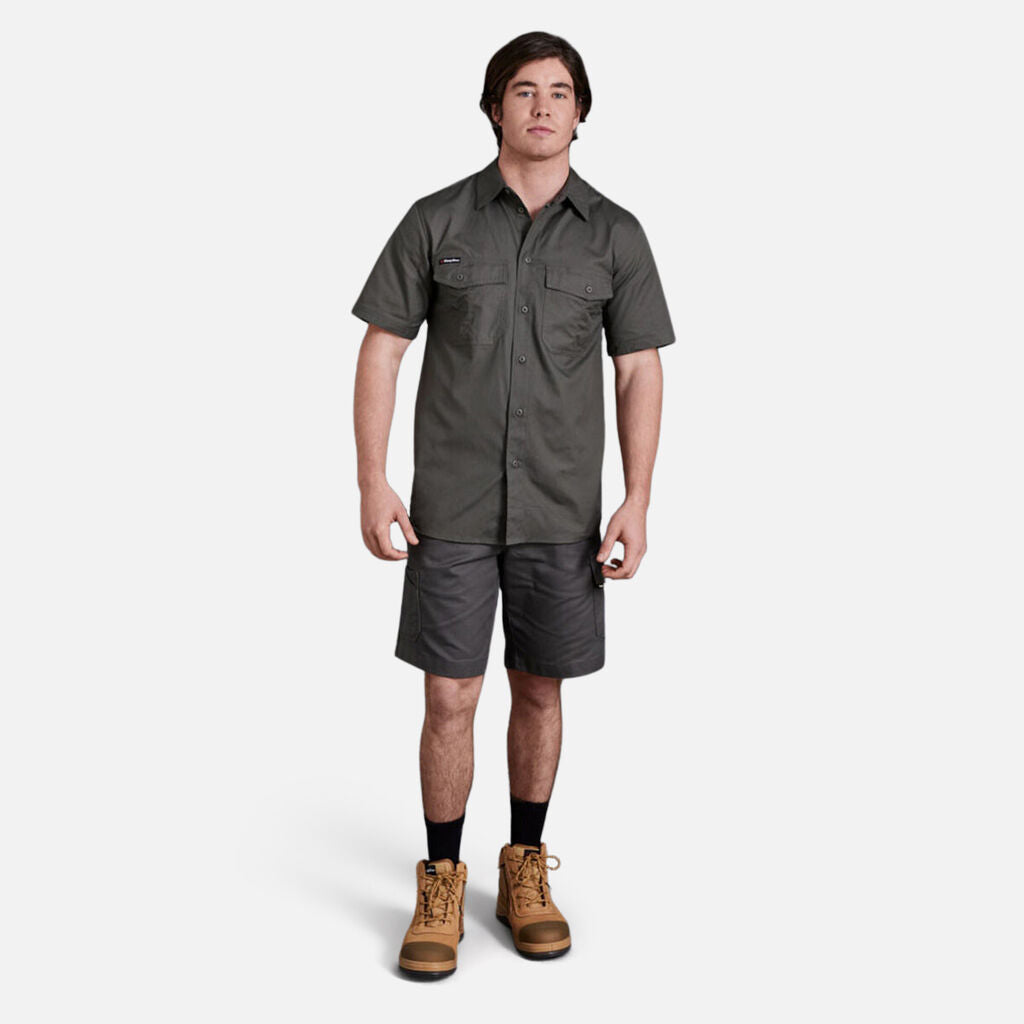 King Gee Workcool 2 Lightweight Ripstop Short Sleeve Work Shirt