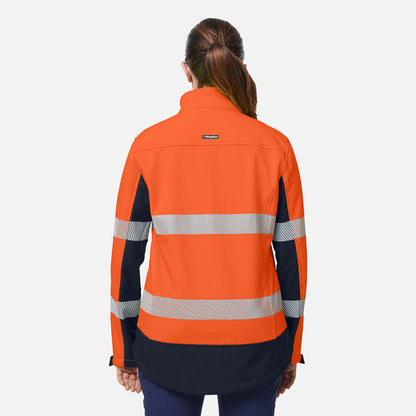 King Gee Women's Originals Softshell Segmented Tape Jacket (K45000)