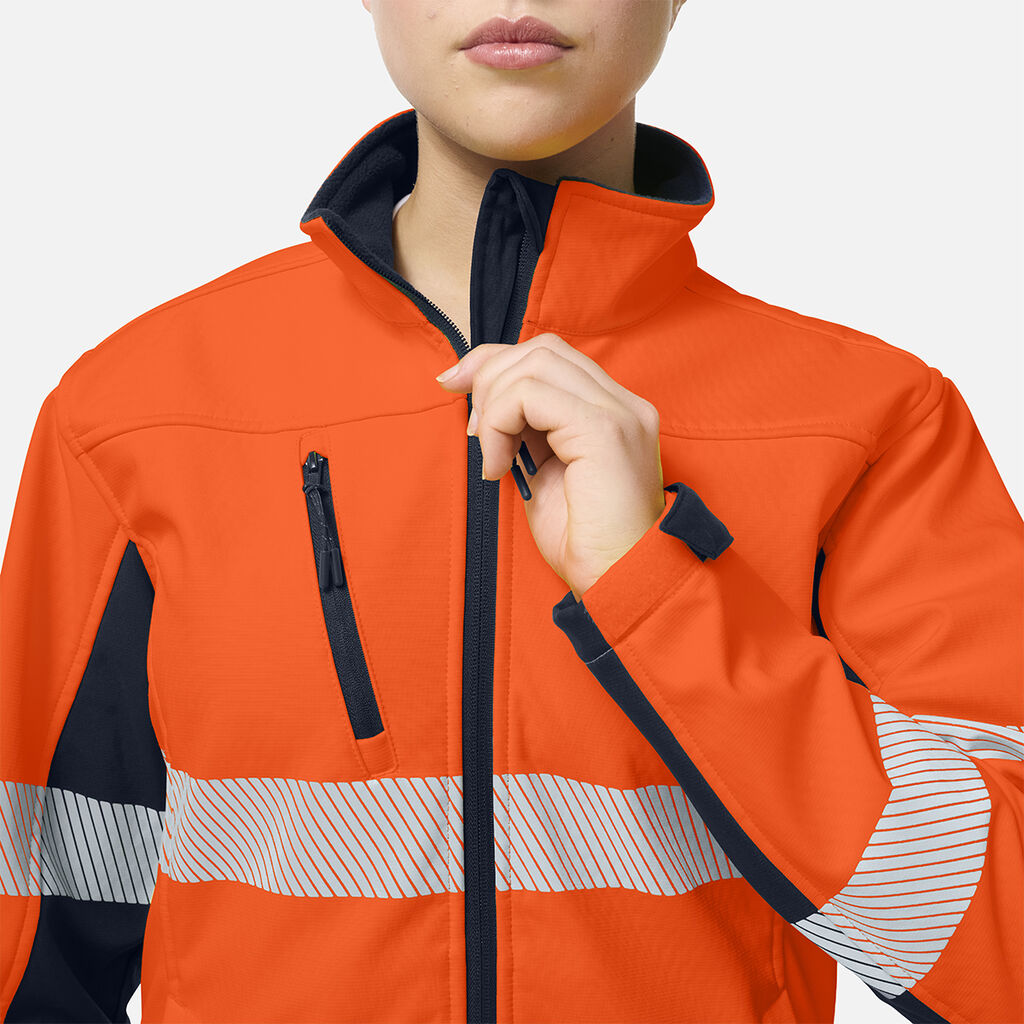 King Gee Women's Originals Softshell Segmented Tape Jacket (K45000)