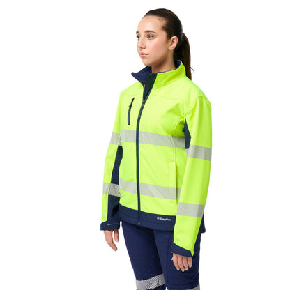 King Gee Women's Originals Softshell Segmented Tape Jacket (K45000)