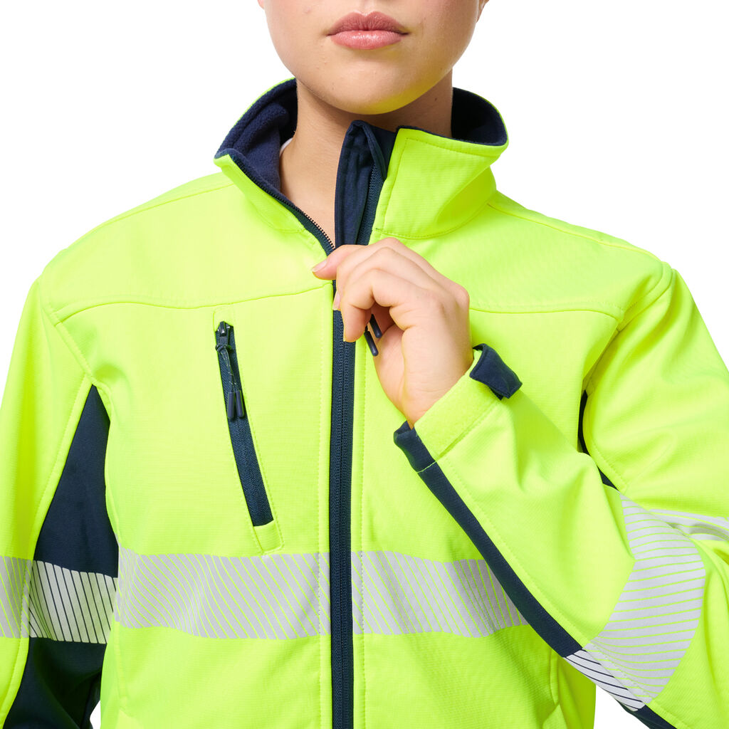 King Gee Women's Originals Softshell Segmented Tape Jacket (K45000)
