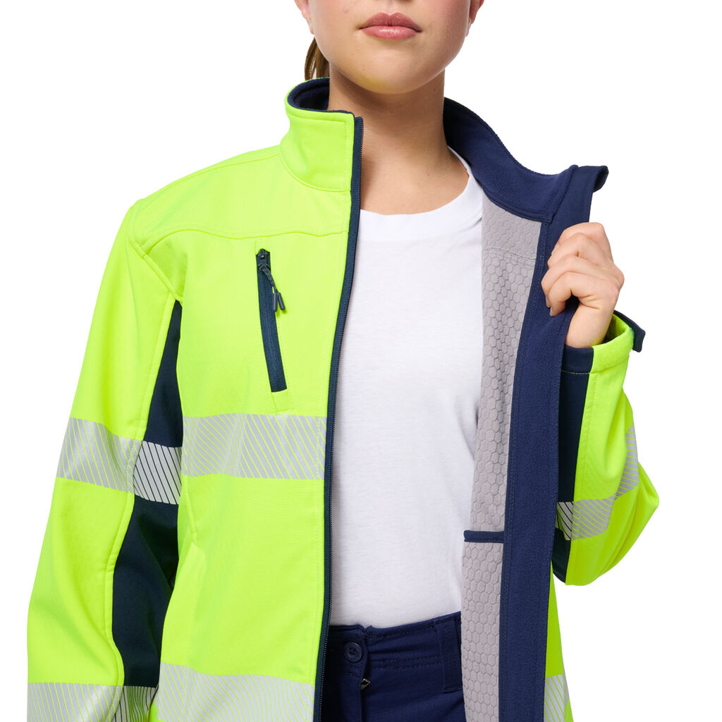 King Gee Women's Originals Softshell Segmented Tape Jacket (K45000)