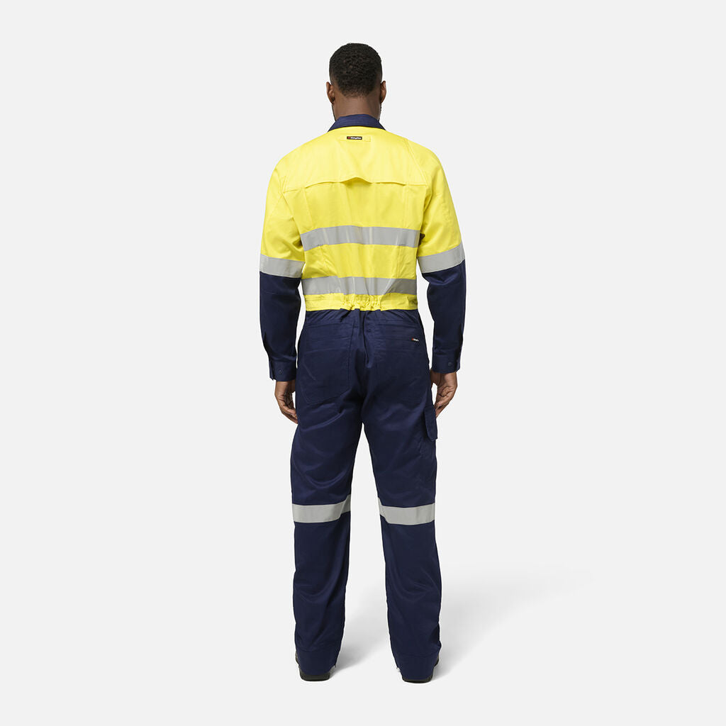 King Gee Originals Vented Spliced Hi-Vis Overall (K51006)