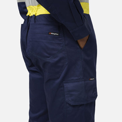 King Gee Originals Vented Spliced Hi-Vis Overall (K51006)