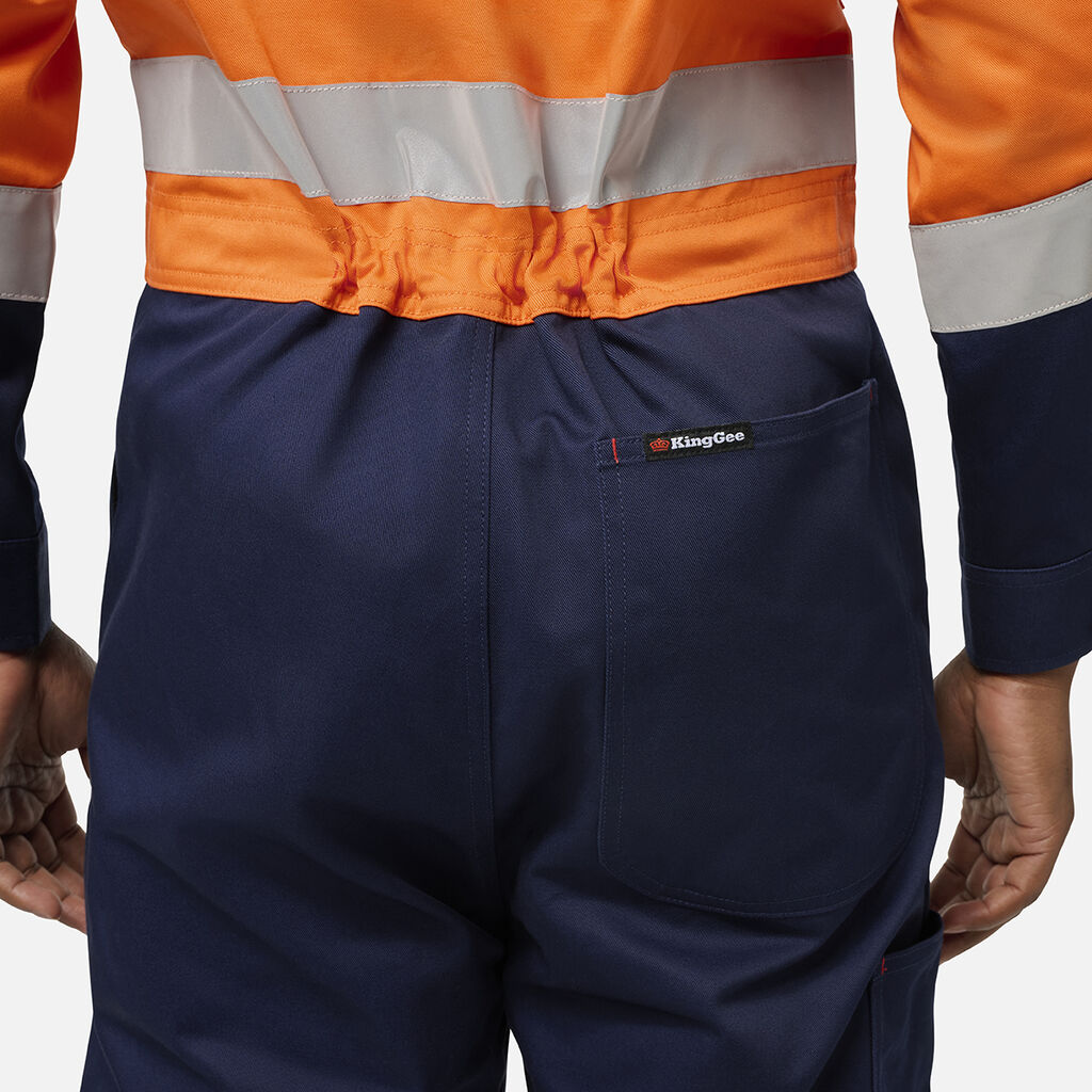 King Gee Originals Spliced Hi Vis Overall (K51008)
