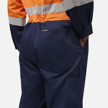 King Gee Originals Spliced Hi Vis Overall (K51008)