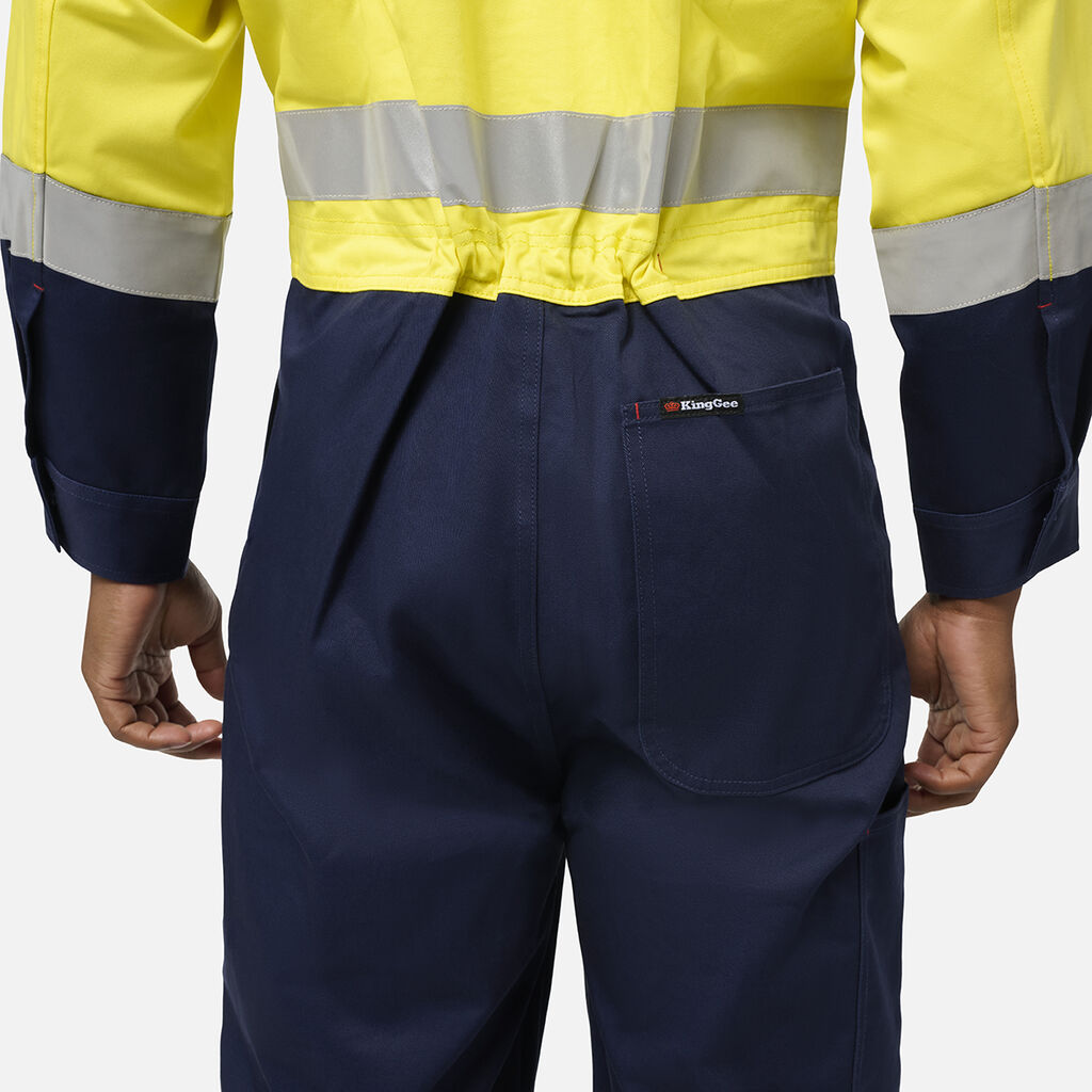 King Gee Originals Spliced Hi Vis Overall (K51008)