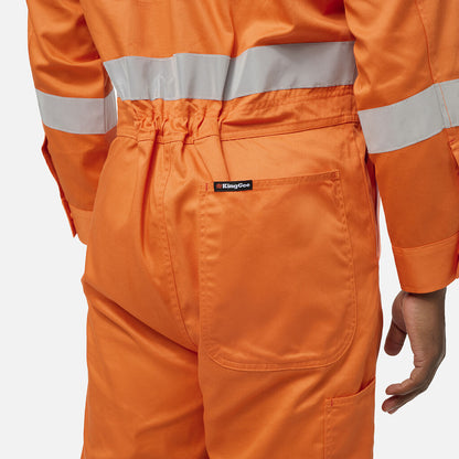 King Gee Originals Vented Hi-Vis Vented Overall (K51009)