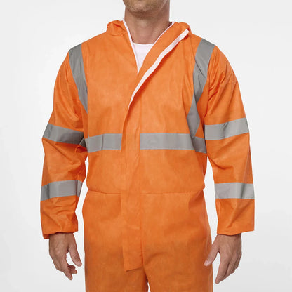 King Gee Originals Hi Vis Taped Disposable Coverall (K51012)