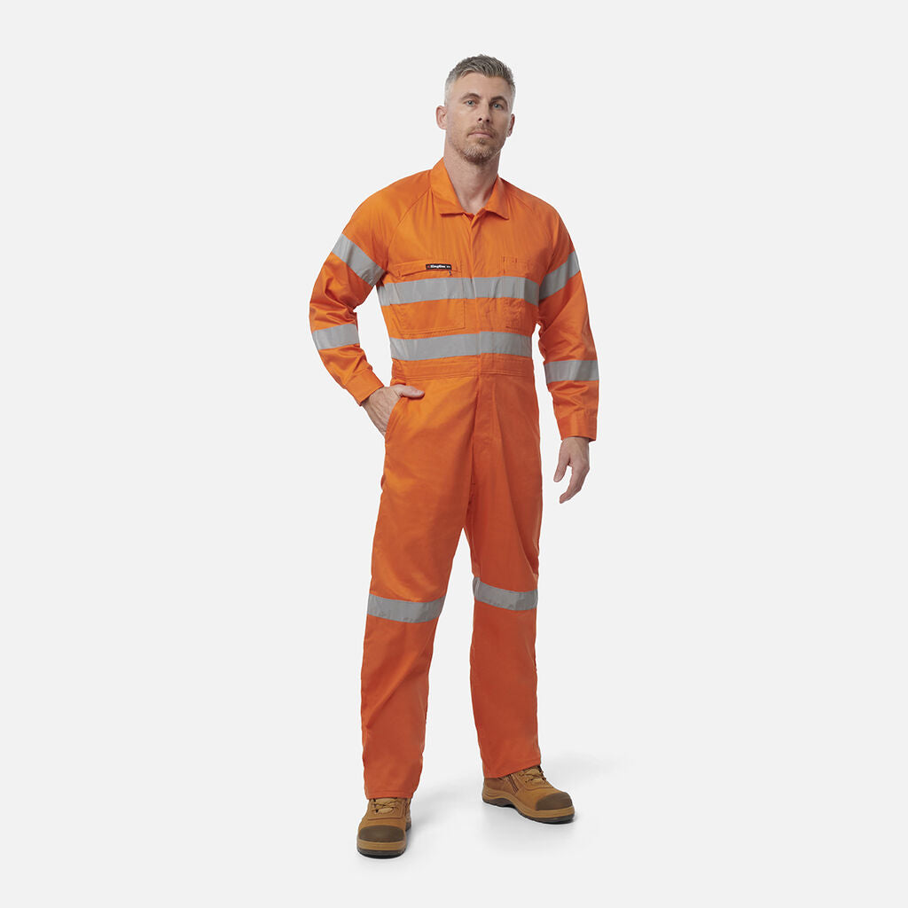 King Gee Originals Hi-Vis Lightweight Reflective Drill Work
