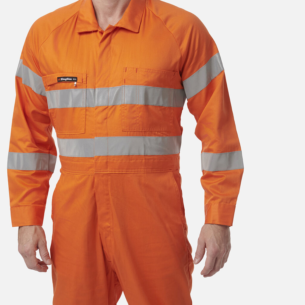King Gee Originals Hi-Vis Lightweight Reflective Drill Work