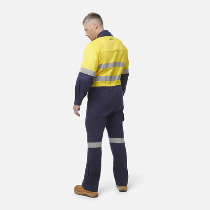 King Gee Workcool 2 Hi-Vis Reflective Two Tone Work Overalls (K51540)