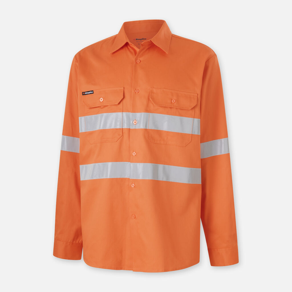 King Gee Originals Hi-Vis Drill Shirt (K54019)