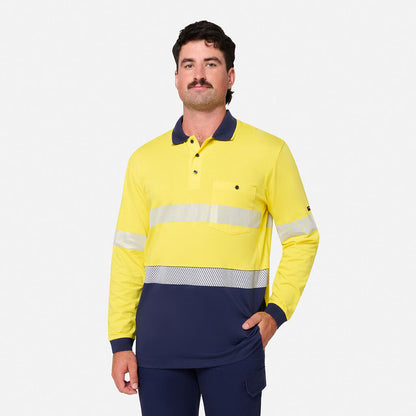 King Gee Originals Hi-Vis Spliced Cotton Polo (K54926)