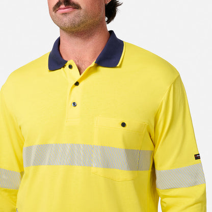King Gee Originals Hi-Vis Spliced Cotton Polo (K54926)