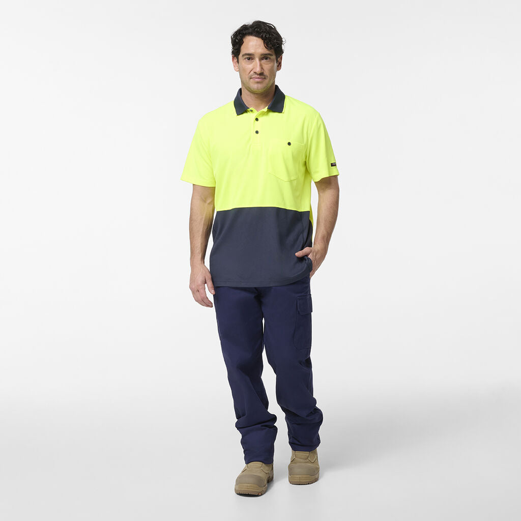 King Gee Originals Hi-Vis Spliced Polo (K54929)