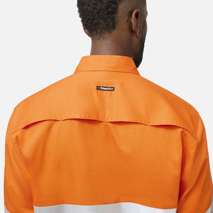King Gee Originals Hi Vis Closed Front Shirt (K54934)