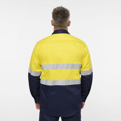 King Gee Originals Reflective Spliced Drill Shirt (K54936)