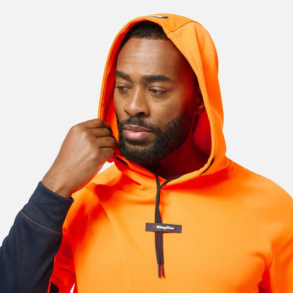King Gee Originals Hi Vis Water Repellent Hoodie (K55012)