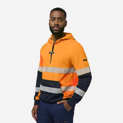 King Gee Originals Hi Vis Reflective Water Repellant Hoodie (K55013)