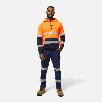 King Gee Originals Hi Vis Reflective Water Repellant Hoodie (K55013)