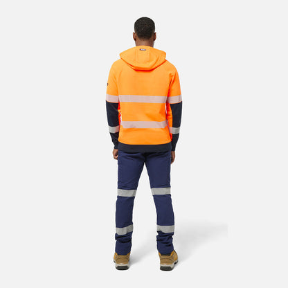 King Gee Originals Hi Vis Reflective Water Repellant Hoodie (K55013)