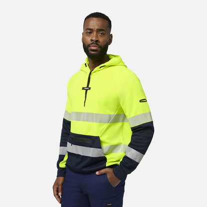King Gee Originals Hi Vis Reflective Water Repellant Hoodie (K55013)