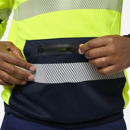 King Gee Originals Hi Vis Reflective Water Repellant Hoodie (K55013)