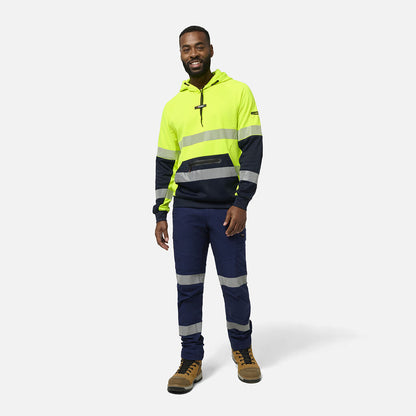 King Gee Originals Hi Vis Reflective Water Repellant Hoodie (K55013)