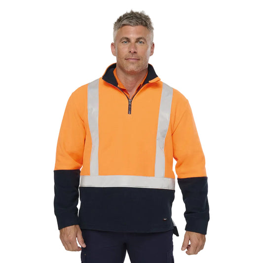 King Gee Originals Hi-Vis 1/4 Zip Pullover (K55014)